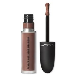 MAC   Powder Kiss Liquid Lipcolor Longwear Lipstick Color: Buffiest midtone nude